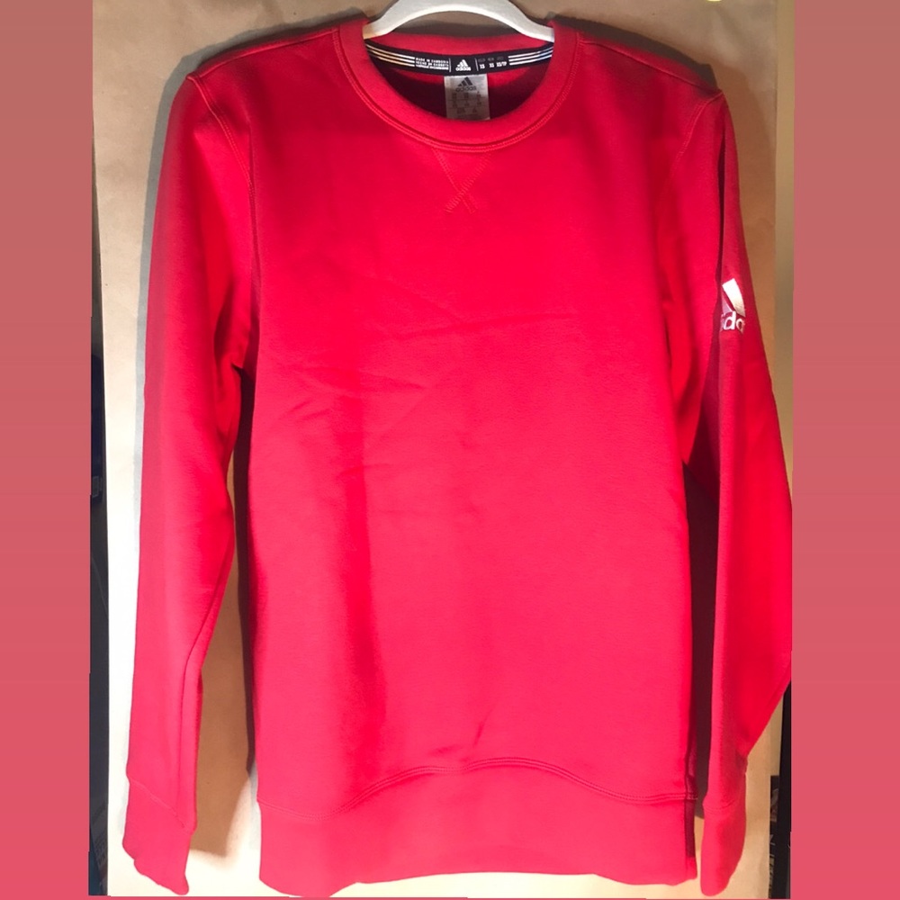 Adidas Fleece Crew Neck Sweatshirt